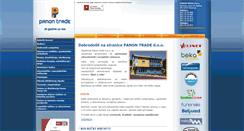 Desktop Screenshot of panon-trade.hr